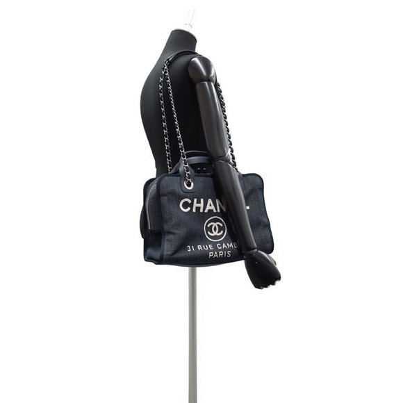 Chanel Deauville Line Bowling Bag - Picture 9 of 9